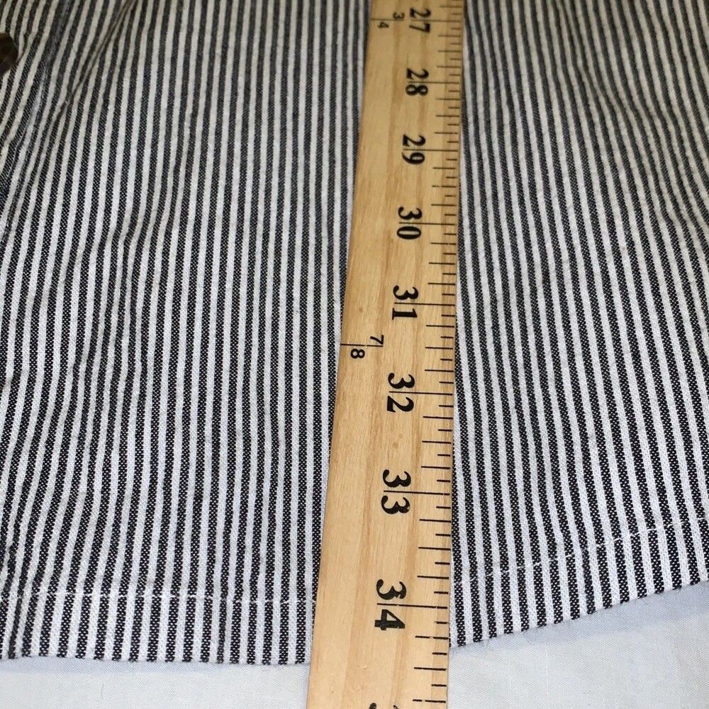 Hollister Dress Y2K Striped Overall Jumper Y2K Preppy Academia Medium Office - Picture 11 of 11